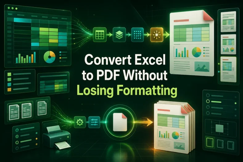 featured image - how to convert excel to pdf without losing formatting