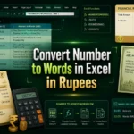 featured image - how to convert number to words in excel in rupees