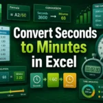 featured image - how to convert seconds to minutes in excel