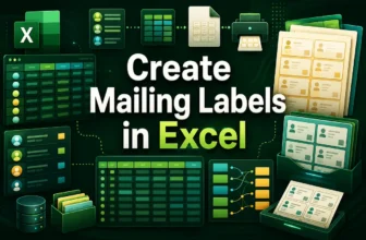 featured image - how to create mailing labels in excel