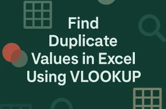 featured image - how to find duplicate values in excel using vlookup