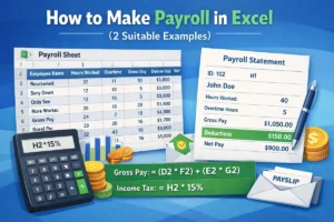 featured image - how to make payroll in excel