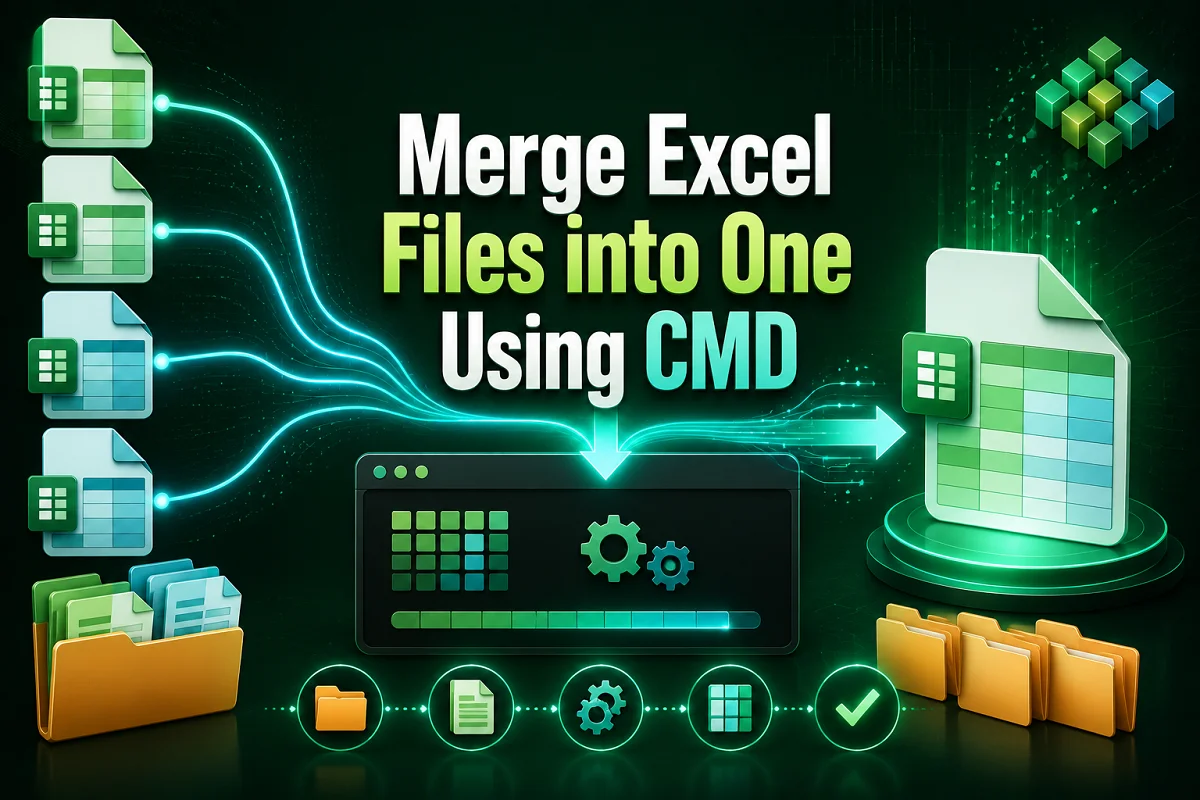 How to Merge Excel Files into One Using CMD (with Simple Steps) - Excel ...