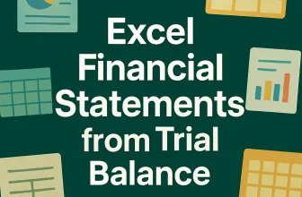 featured image - how to prepare financial statements from trial balance in excel