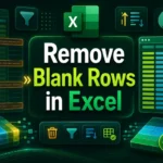 featured image - how to remove blank rows in excel