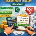 featured image - how to remove gst from total amount in excel