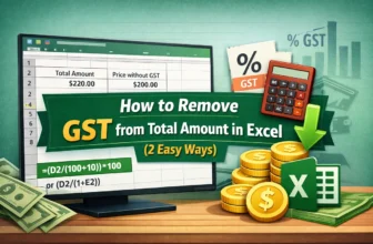 featured image - how to remove gst from total amount in excel