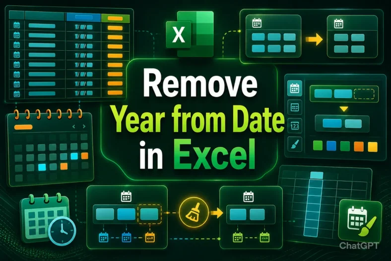 featured image - how to remove year from date in excel