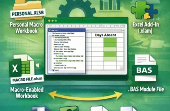 featured image - how to save macros in excel permanently