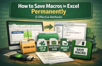 featured image - how to save macros in excel permanently