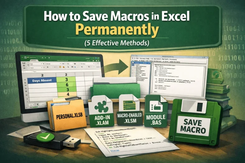 featured image - how to save macros in excel permanently