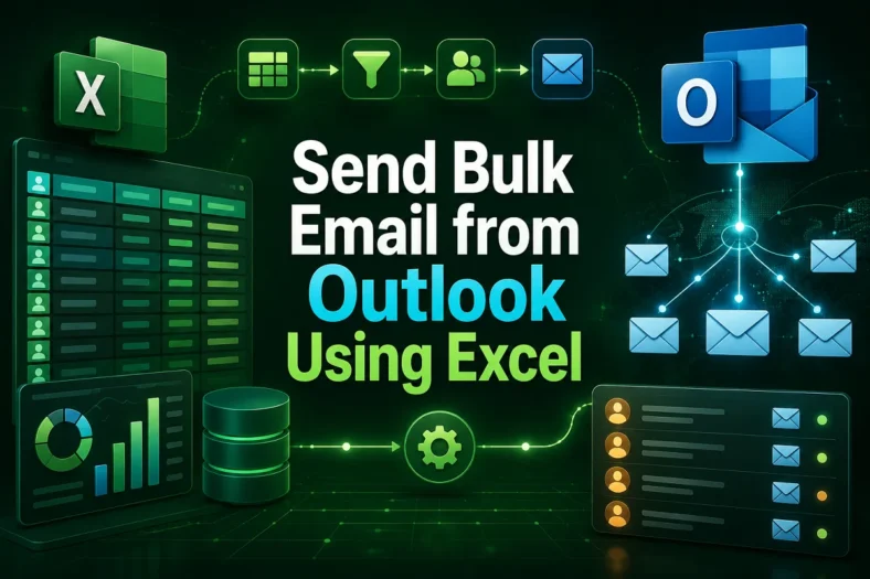 featured image - how to send bulk email from outlook using excel
