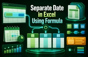 featured image - how to separate date in excel using formula