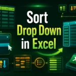 featured image - how to sort a drop down in excel
