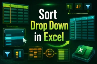 featured image - how to sort a drop down in excel