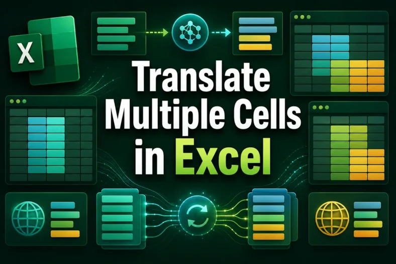 featured image - how to translate multiple cells in excel