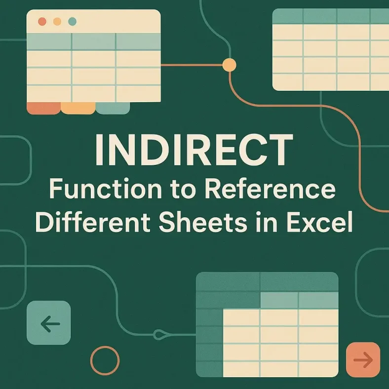featured image - indirect function excel different sheet