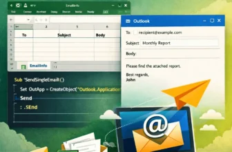 featured image - macro to send email from excel