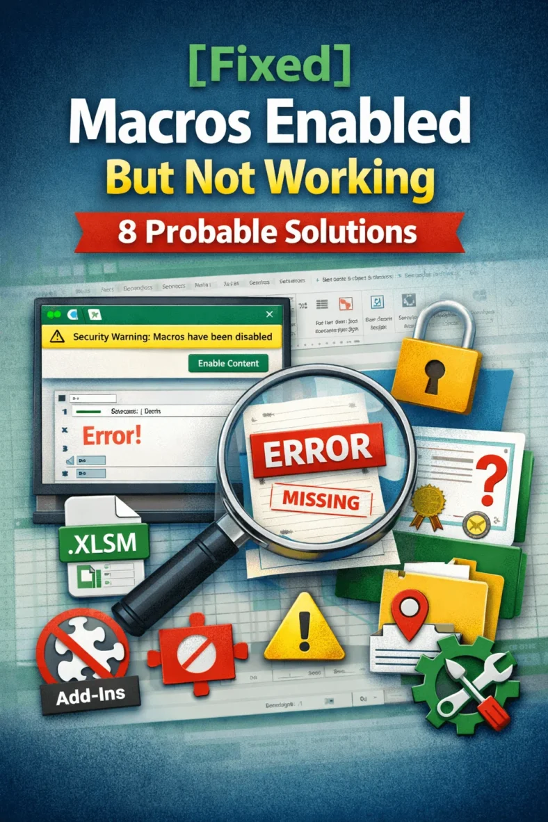 featured image - macros enabled but not working