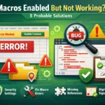 featured image - macros enabled but not working