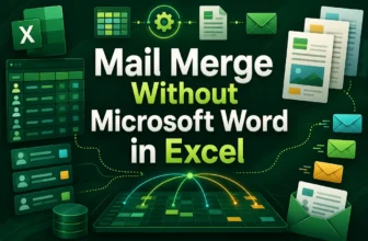featured image - mail merge in excel without word