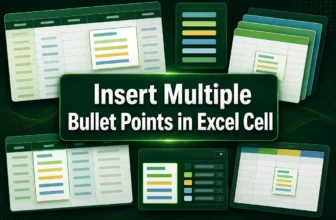 featured image - multiple bullet points in excel cell