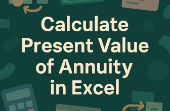 featured image - present value of annuity formula excel