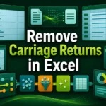 featured image - remove carriage returns in excel