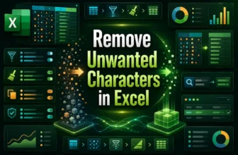 featured image - remove unwanted characters in excel