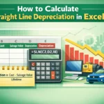 featured image - straight line depreciation formula excel
