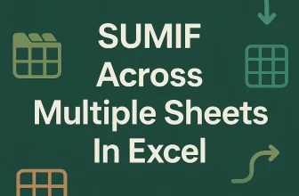 featured image - sumif across multiple sheets
