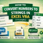 featured image - vba convert number to string