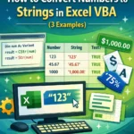 vba convert number to string