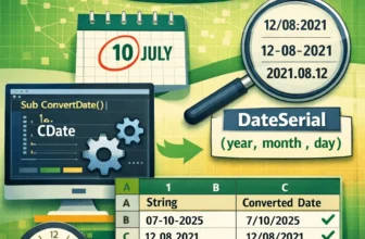 featured image - vba convert string to date