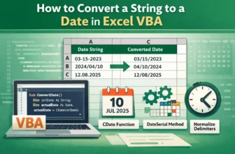featured image - vba convert string to date