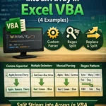 featured image - vba split string into array
