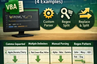 featured image - vba split string into array