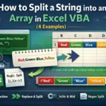 featured image - vba split string into array