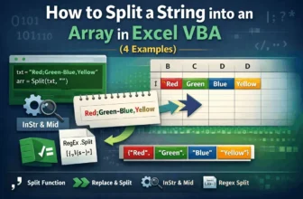 featured image - vba split string into array