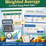 featured image - weighted average excel pivot table
