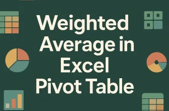 featured image - weighted average excel pivot table