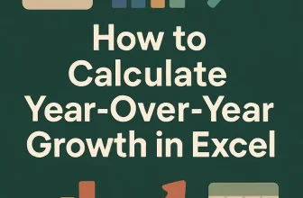 featured image - year over year growth formula excel