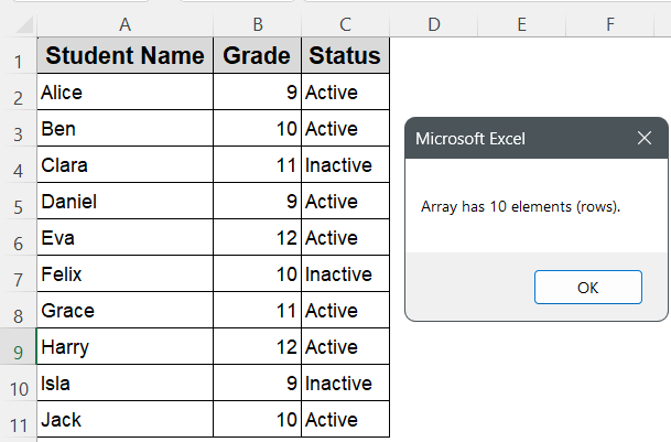 Build a Function with UBound and LBound to Confirm if an Array Is Empty