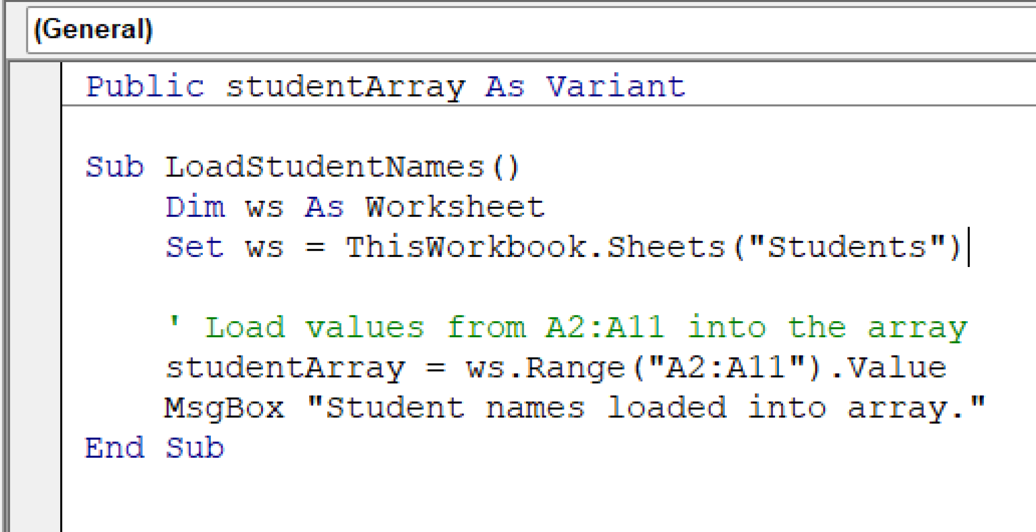 How to Check if an Array Is Empty in Excel VBA (3 Ways) - Excel Insider