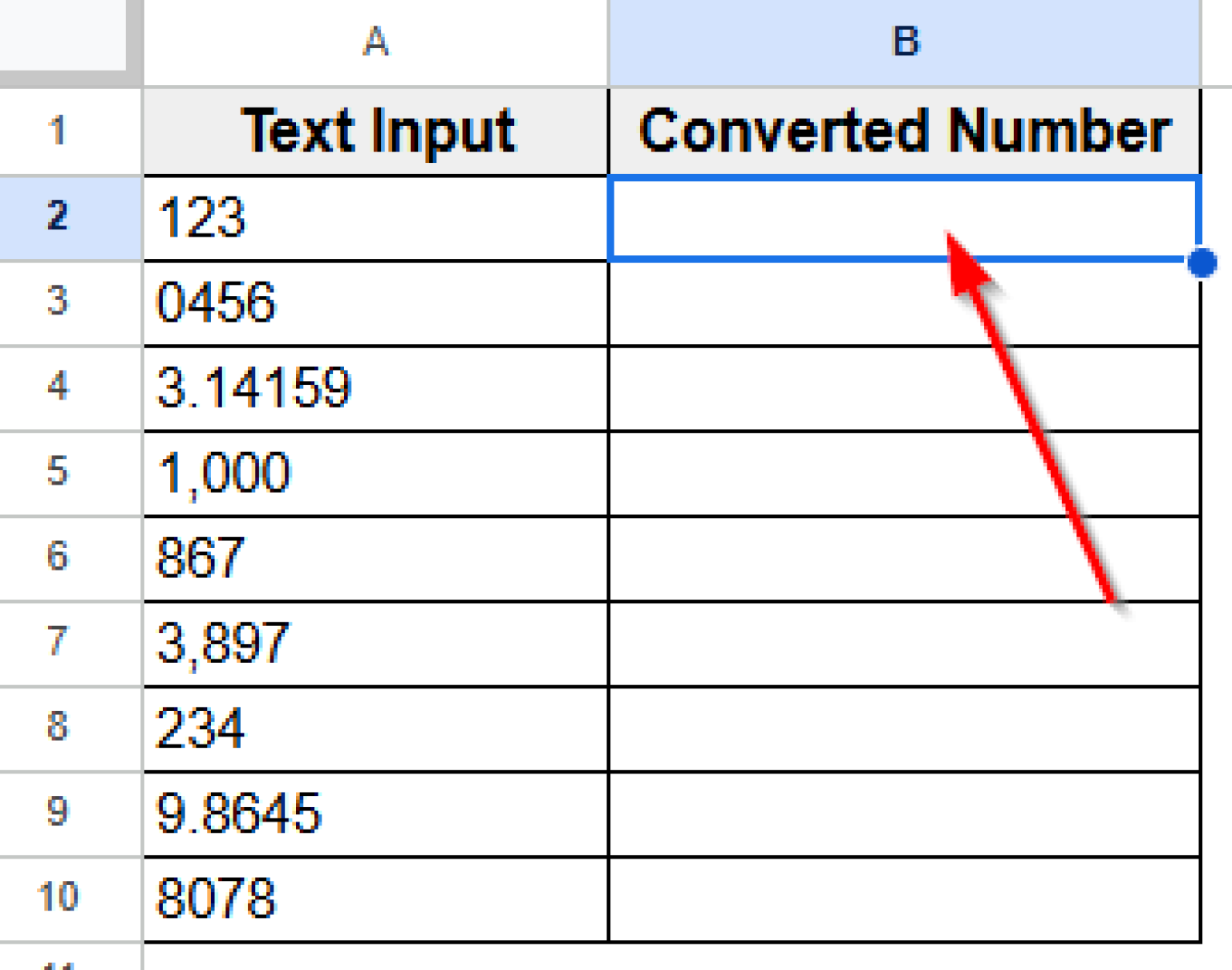 How to Convert Text to Number In Google Sheets (4 Easy Ways) - Excel ...