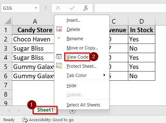 Using Conditional Formatting and VBA to Highlight Active Row in Excel