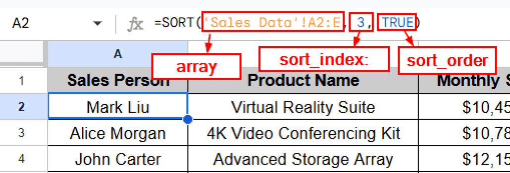 How to Auto Sort in Google Sheets (3 Suitable Ways) - Excel Insider
