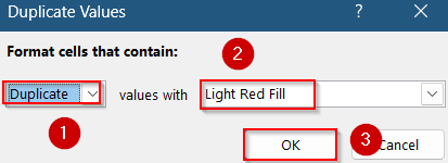 Highlight Duplicate or Unique Values