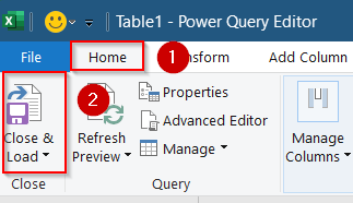 Convert Yes/No to 1/0 Using Power Query
