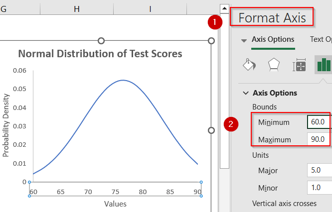 Steps to Plot Normal Distribution in Excel